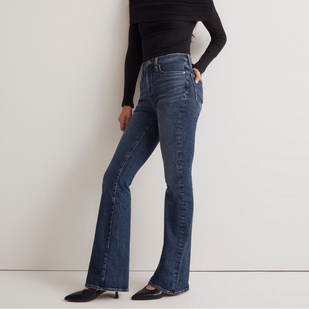 Madewell Skinny Flare Jeans in Alvord Wash: Instacozy Edition size 26, NWT